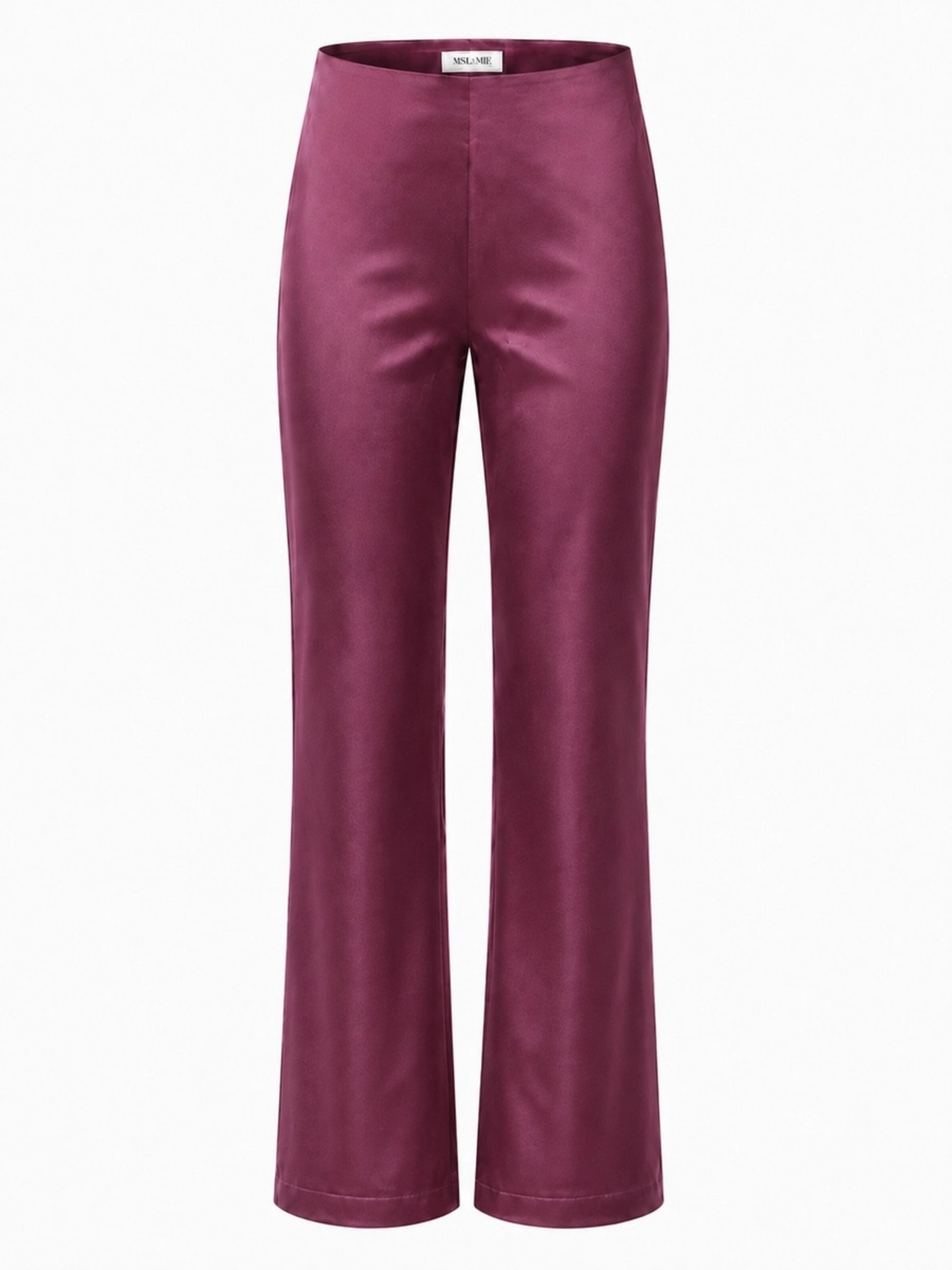 MYLAVIE by Sarah Harrison Broek in 34 in de kleur Rood / Bordeaux, Productweergave