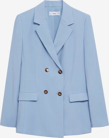 MANGO Blazer 'Tempo' in Blue: front