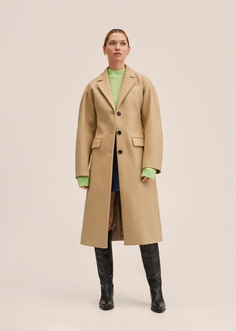 MANGO Between-Seasons Coat 'Chita' in Beige