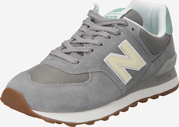 Sneaker low '574' de la new balance pe gri: față