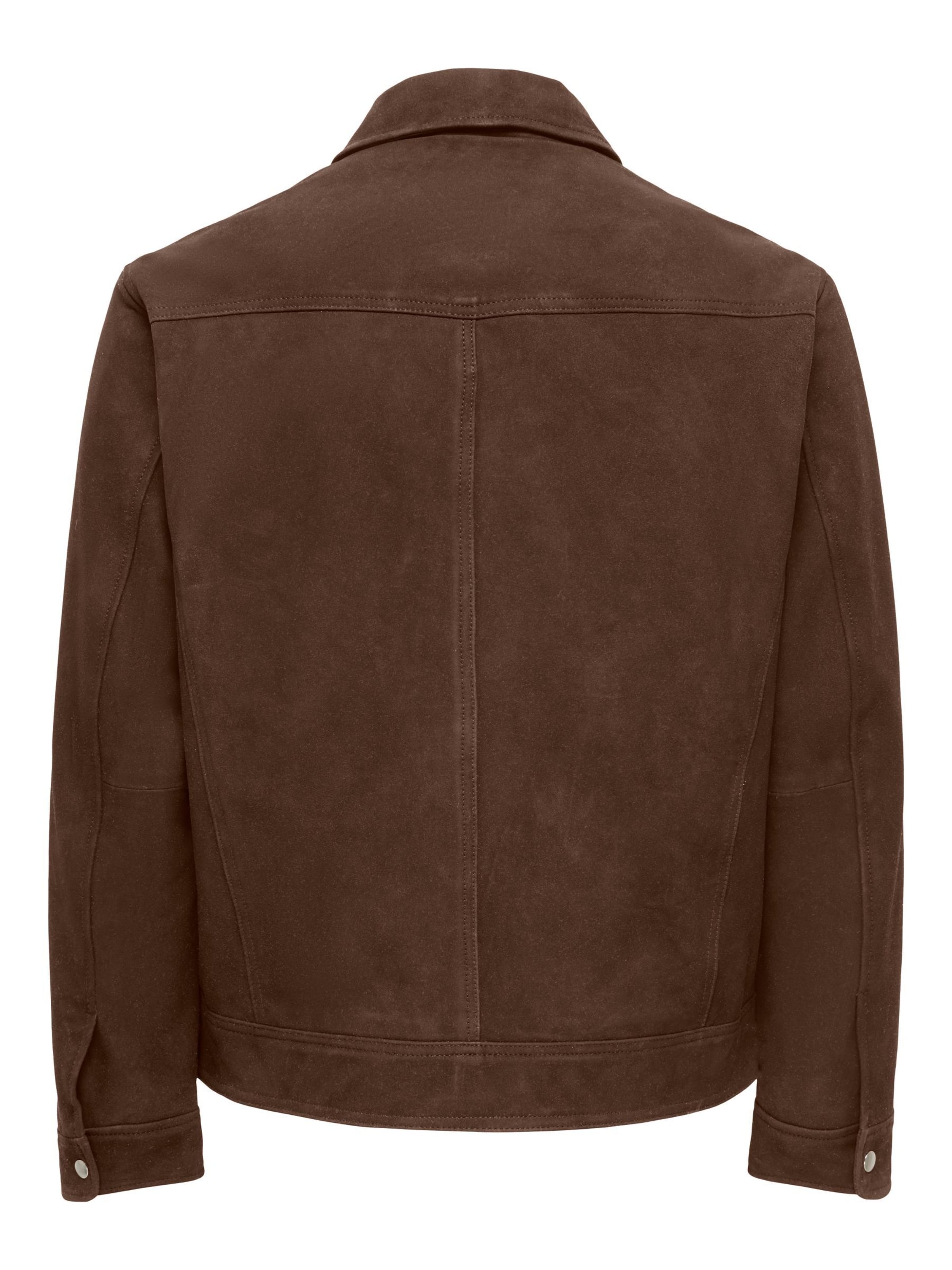 Only & Sons Between-Season Jacket 'ONSElias' in Brown