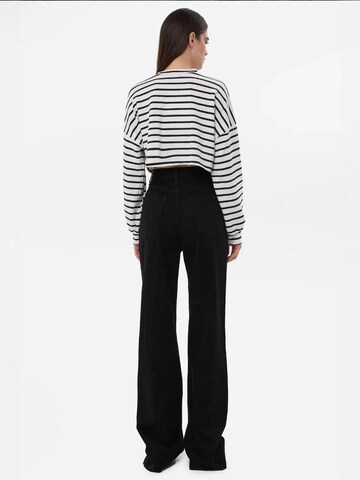 Hiccup - Perna larga Calças de ganga em preto