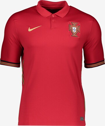 NIKE Tricot 'Portugal 2021 Heim' in Rood: voorkant