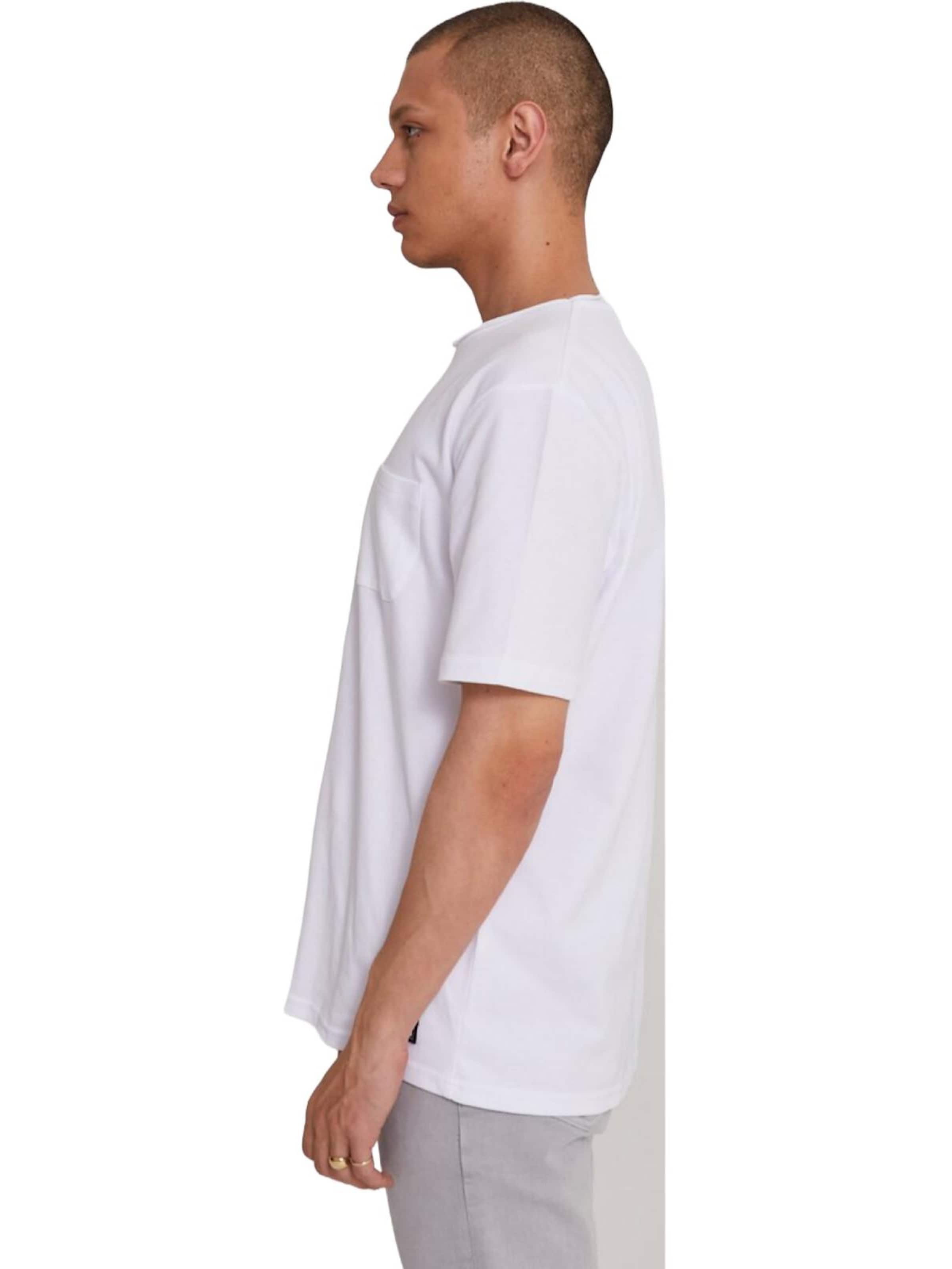 Maglietta 'LTB Jeans Herren-Piqué-T-Shirt' di LTB Jeans in bianco