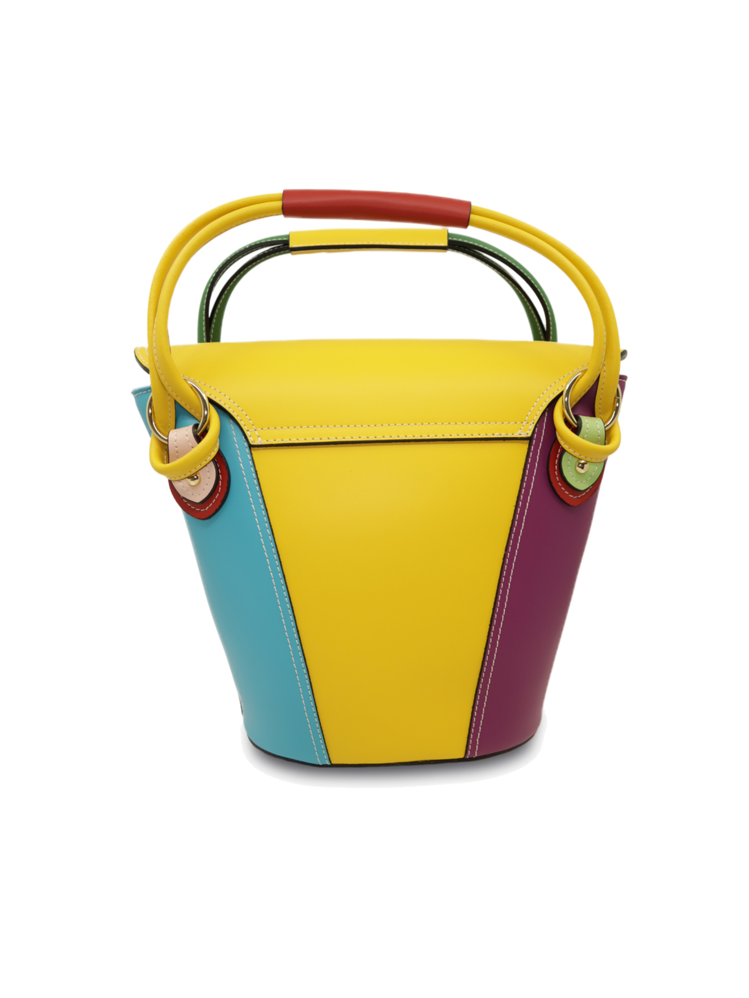 BESSO Handbag in Yellow
