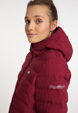 Schmuddelwedda Winterjacke in Rot