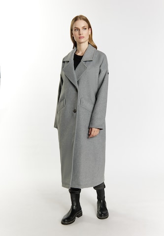 DreiMaster Vintage Between-seasons coat in Grey: front