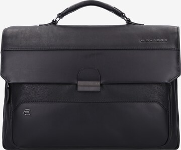 Piquadro Document Bag 'S116' in Black: front