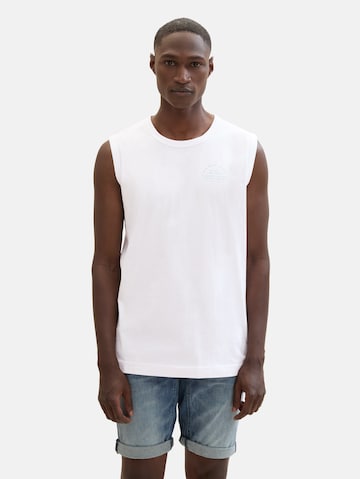 T-Shirt TOM TAILOR en blanc