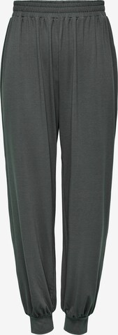 Effilé Pantalon de sport 'Miki' ONLY PLAY en gris : devant