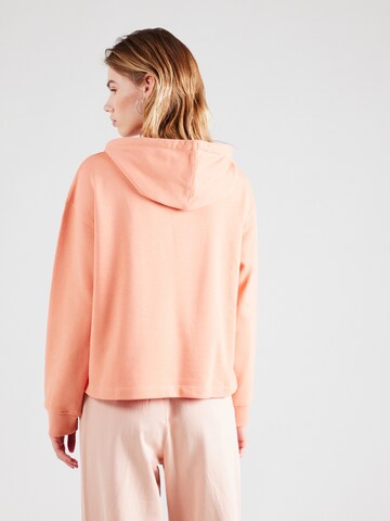 Sweat-shirt QS en orange