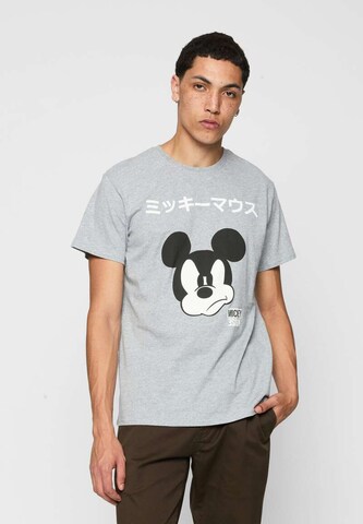 pelēks Mister Tee T-Krekls 'Mickey Japanese': no priekšpuses