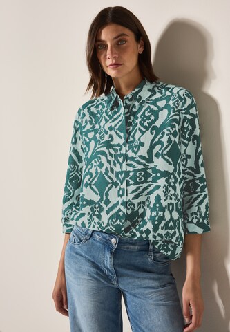 CECIL Blouse in Green: front