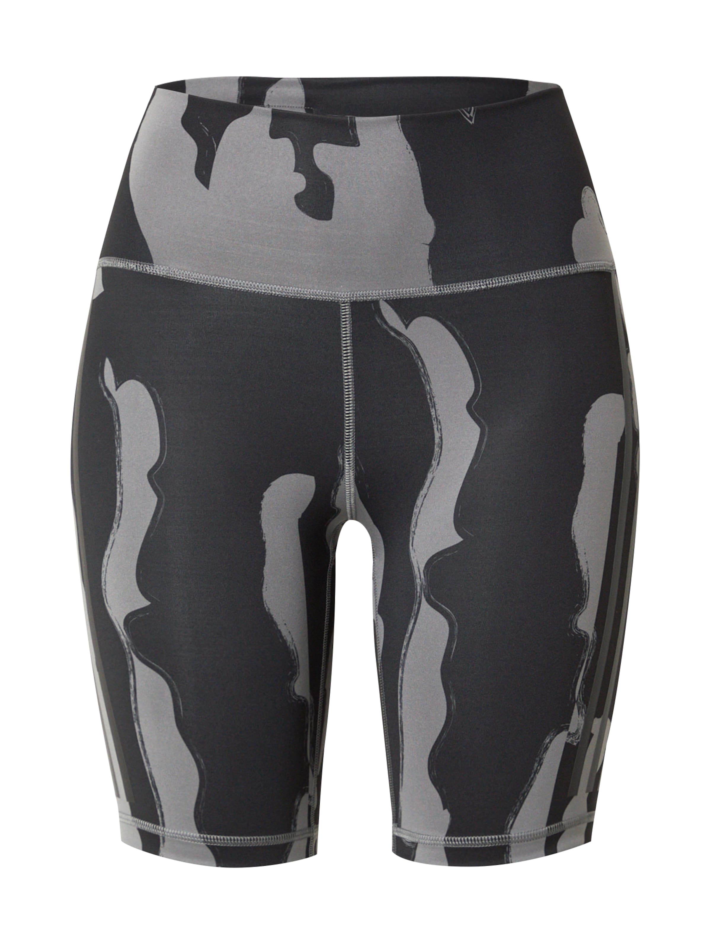 pilka ADIDAS SPORTSWEAR Siauras Sportinės kelnės 'Thebe Magugu Bike': priekis