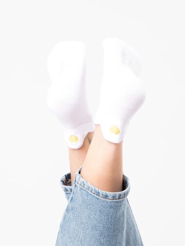 Occulto Socks 'Luca' in White