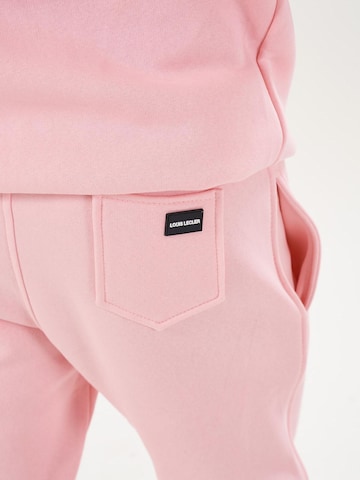 LOUIS LECLER Slim fit Pants 'Lucien' in Pink