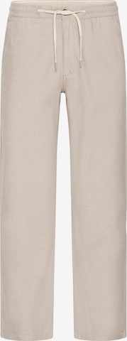 Kronstadt - Loosefit Pantalón chino 'Rafa' en marrón: frente