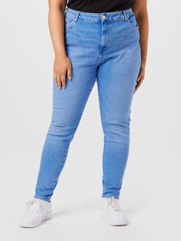 Tommy Jeans Curve Jeans 'MELANY' in Blauw: voorkant