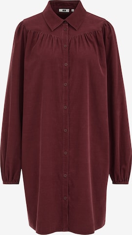 WE Fashion Puseromekko värissä punainen: etupuoli