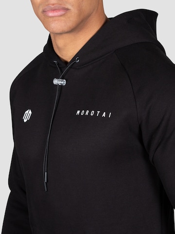 MOROTAI Sportpullover 'PARIS BASIC' in Schwarz