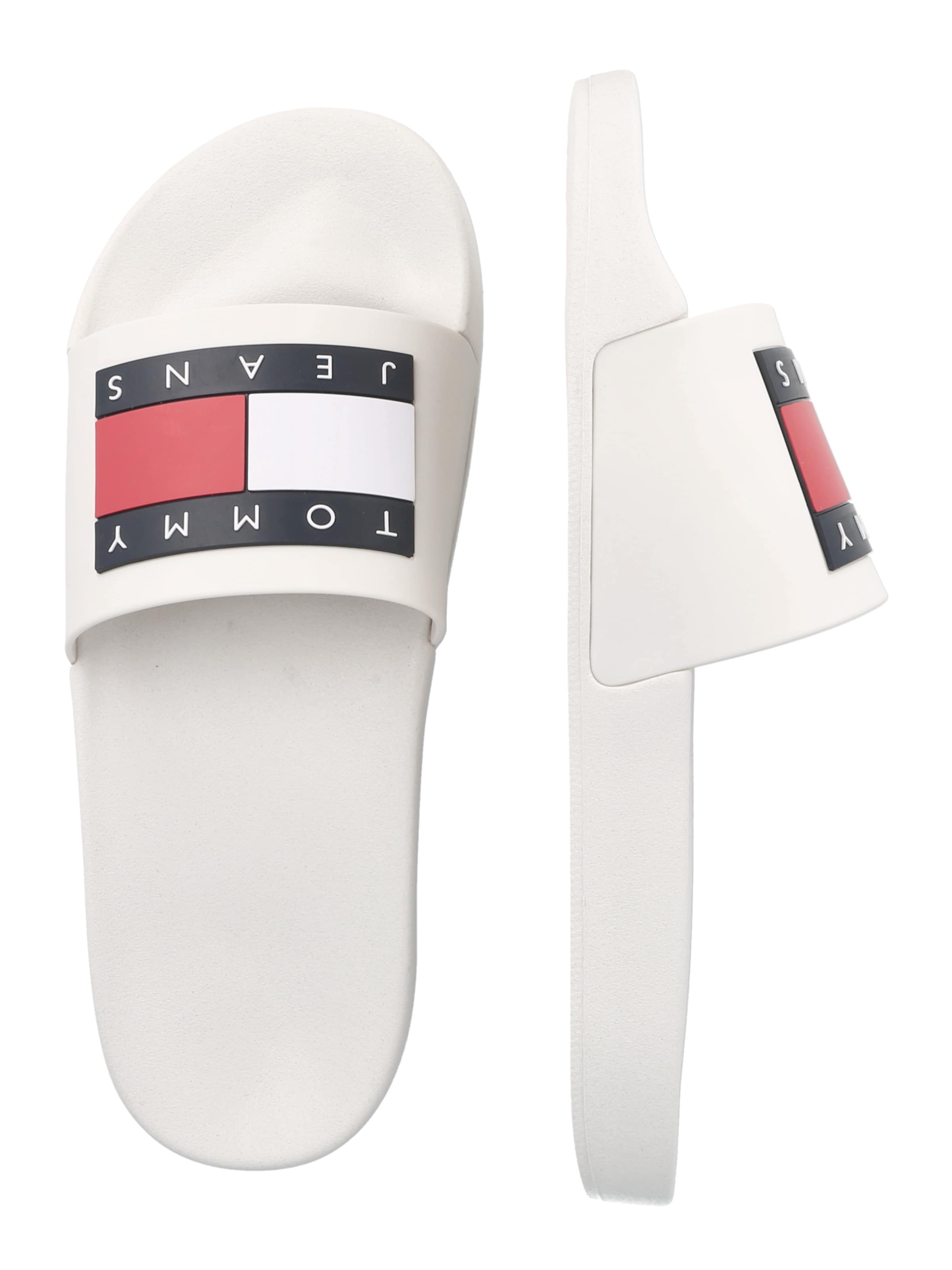 Tommy JeansNatikače s potpeticom 'Essential' - bež boja