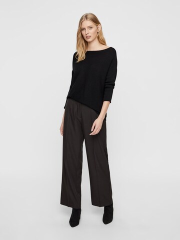 VERO MODA Sweter 'Nora' w kolorze czarny