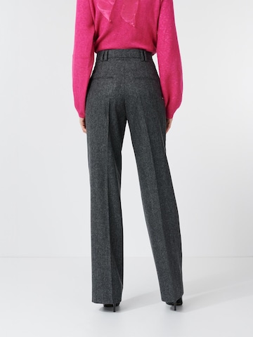 Wide leg Pantaloni per costume tradizionale 'Martha 8393' di W. Wegener in grigio