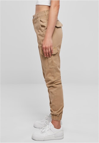 Urban Classics Tapered Cargohose in Beige