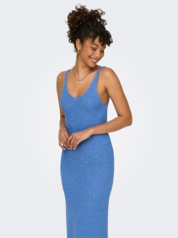 ONLY Knit dress 'SUNNY' in Blue