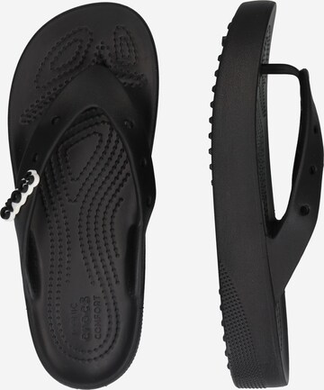 Crocs Zehentrenner in Schwarz