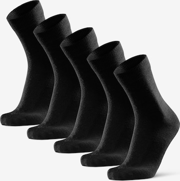 DANISH ENDURANCE Sokker 'Merino Dress' i sort: forside