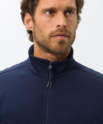 BRAX Sweatjacke in Blau