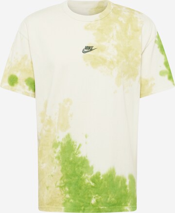 Tricou 'M90 PREM ESSNTL' de la Nike Sportswear pe verde: față