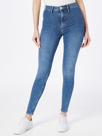 River Island Skinny Fit Дънки 'KENNEDY' в синьо: отпред