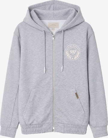 Pas De Monaco Bluza rozpinana 'VORTEX' w kolorze szary: przód