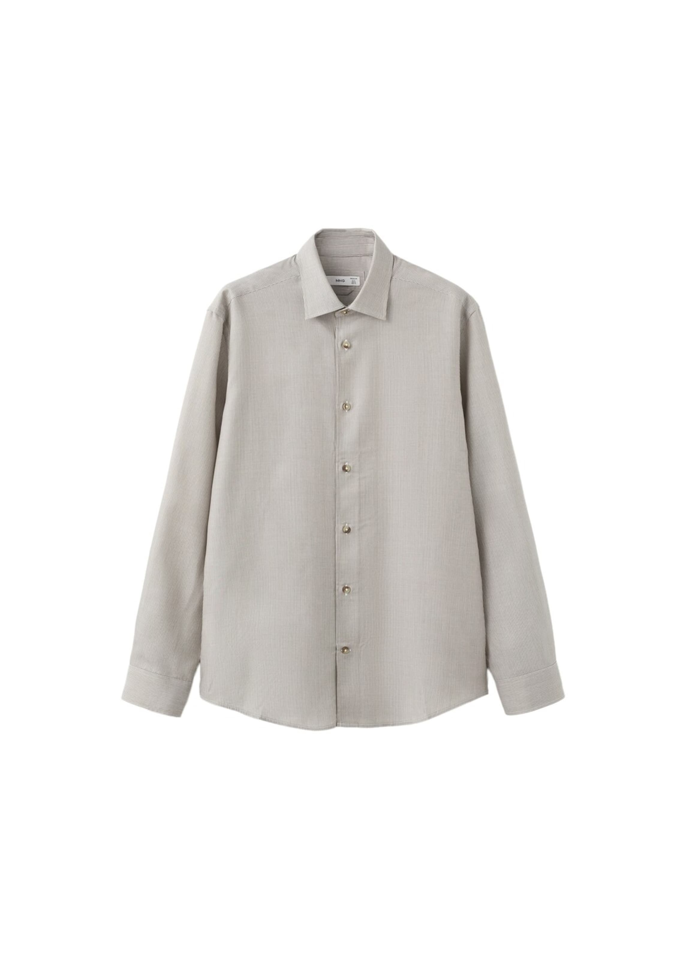 MANGO MAN Button Up Shirt 'Dario' in Green: front