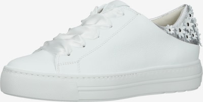 Sneaker bassa Paul Green di colore grigio argento / bianco, Visualizzazione prodotti