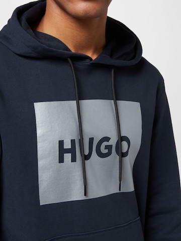 HUGO Red - Sweatshirt 'Duratschi' em azul