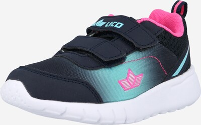 LICO Sneakers 'Nelio' in Turquoise / Grey / Pink / White, Item view