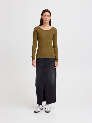 ICHI Shirt 'Palmer' in Groen