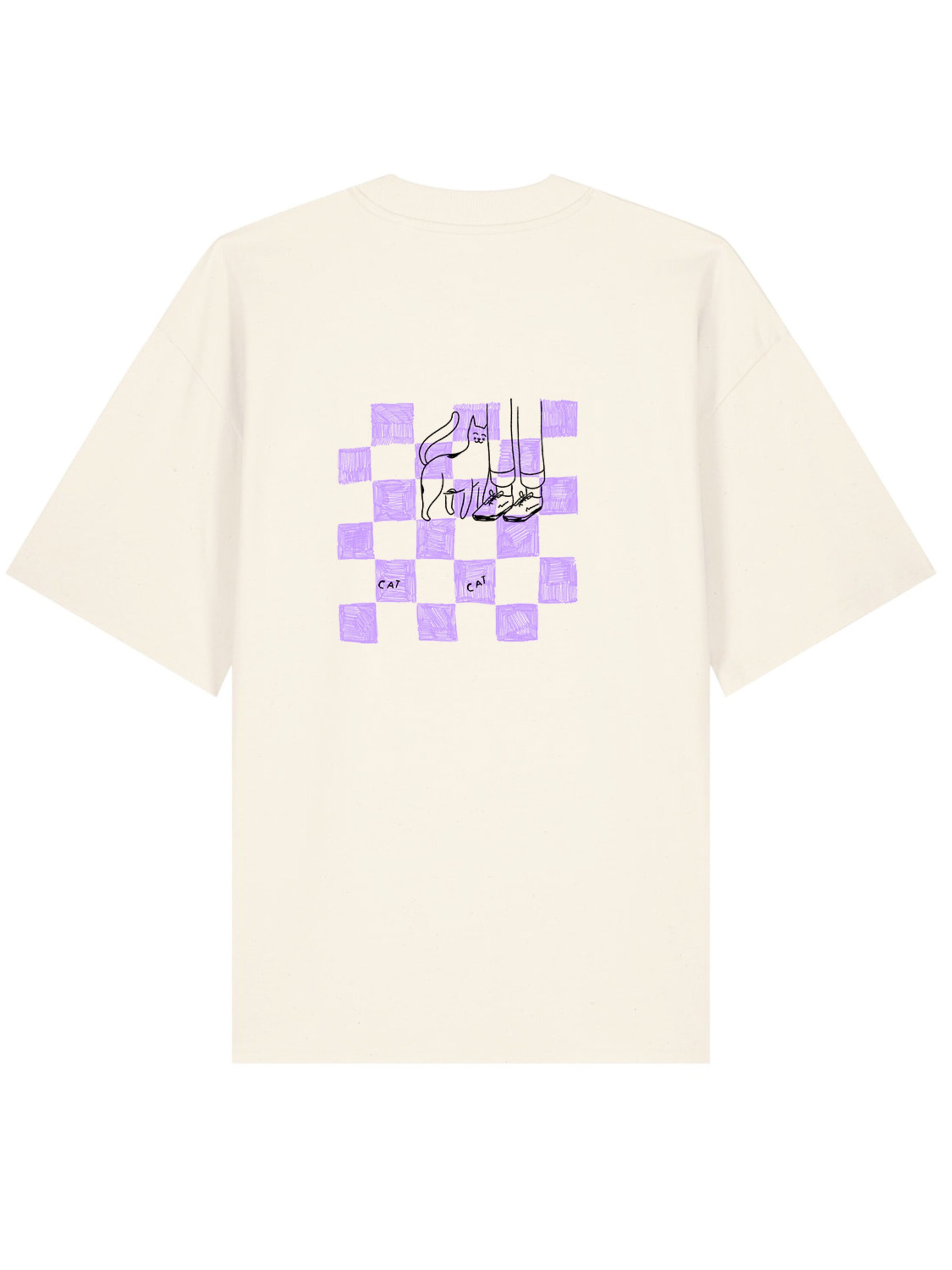 Kultgut Shirt 'Snooze' in White