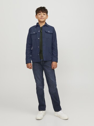 Jack & Jones Junior Comfort fit Button Up Shirt in Blue