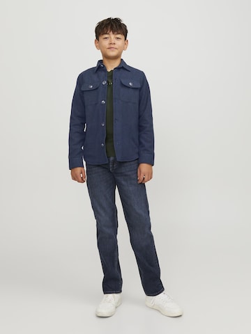 Jack & Jones Junior Comfort fit Button Up Shirt in Blue