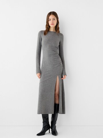 Bershka Dress in Grey: front