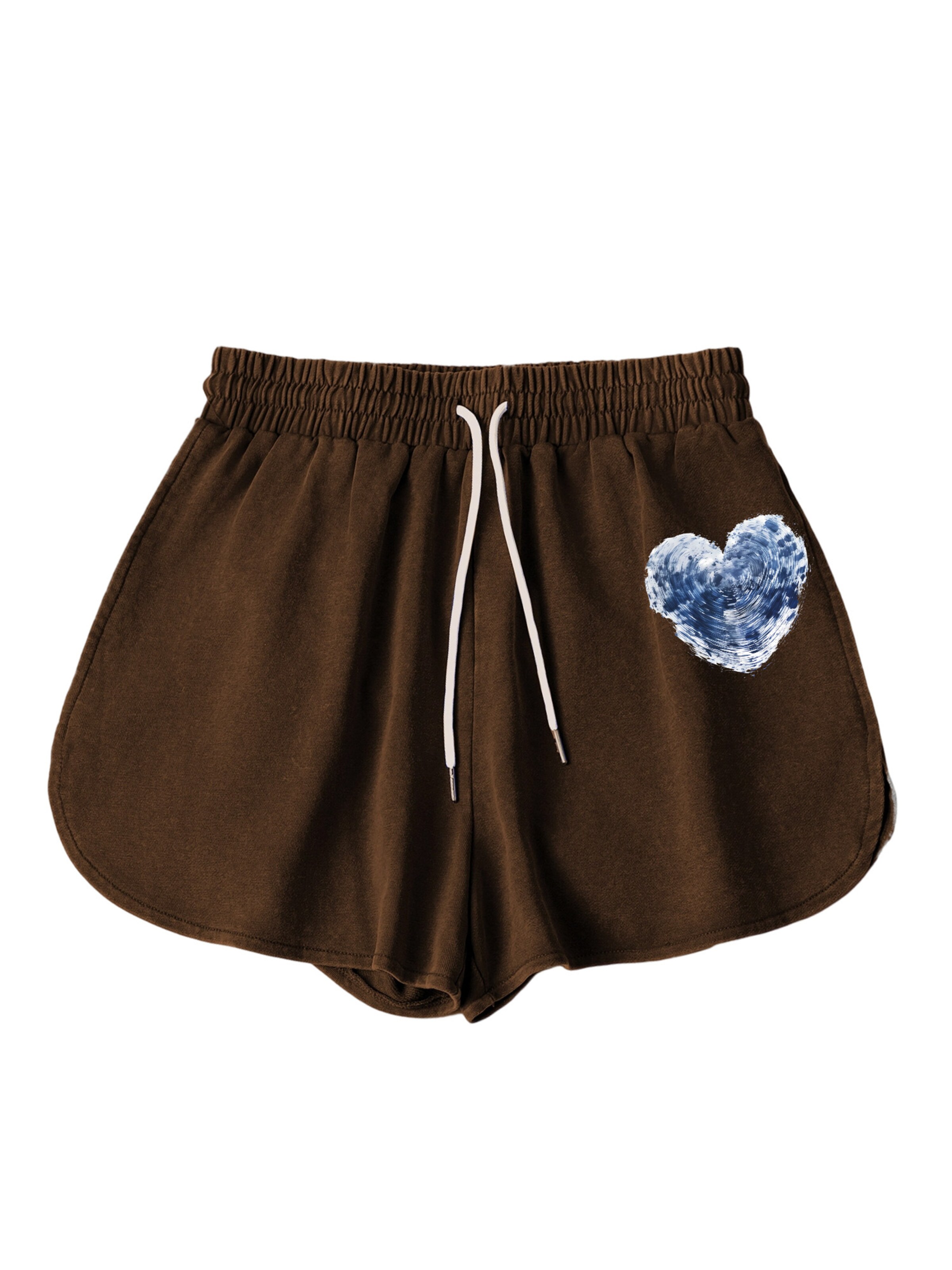 GORHEY Zwemshorts in Bruin: voorkant