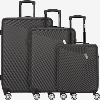 mano Kofferset 'Don Carlo' in schwarz, Produktansicht