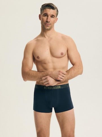 Henderson Boxershorts 'Boxershorts Doppelpack aus Baumwolle Mix Atmungsaktiv bequem Lap' in Blauw