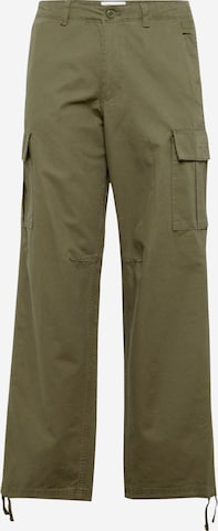 JACK & JONES - regular Pantalón cargo 'BILL BARKLEY' en verde: frente