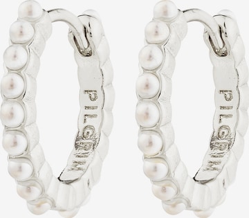 Boucles d'oreilles 'Kalia' Pilgrim en argent : devant
