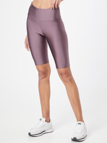 Röhnisch Skinny Workout Pants in Purple: front